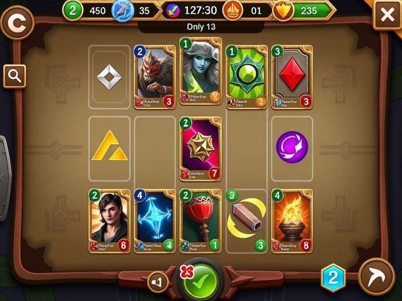 Ace Dominion Champion gameplay screenshot showing card battle interface